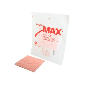 PolyMem MAX Non-Adhesive Thick Dressing - 4.5" x 4.5" Pad (Single)